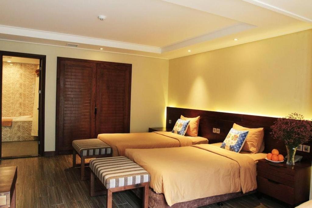 Thang Loi Tam Dao Hotel Bagian luar foto