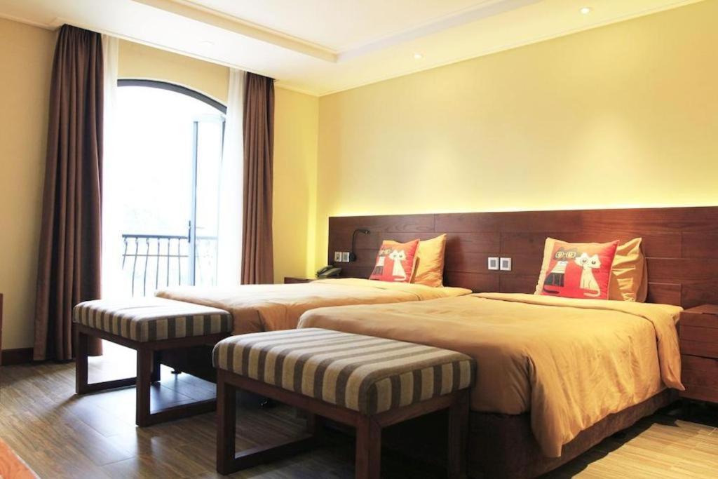 Thang Loi Tam Dao Hotel Bagian luar foto