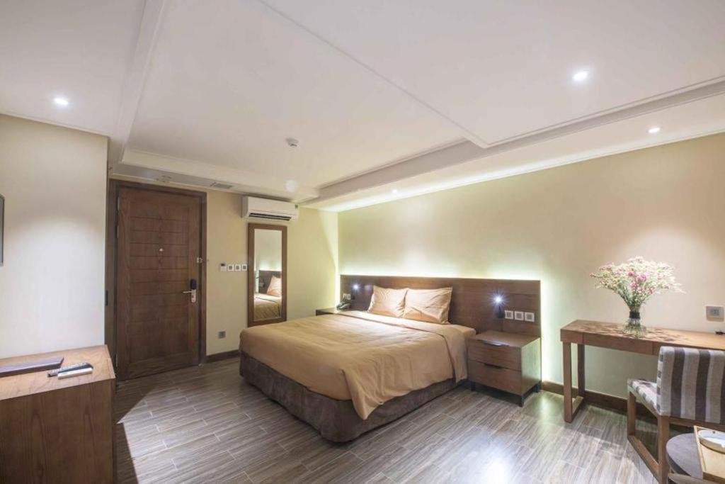 Thang Loi Tam Dao Hotel Bagian luar foto
