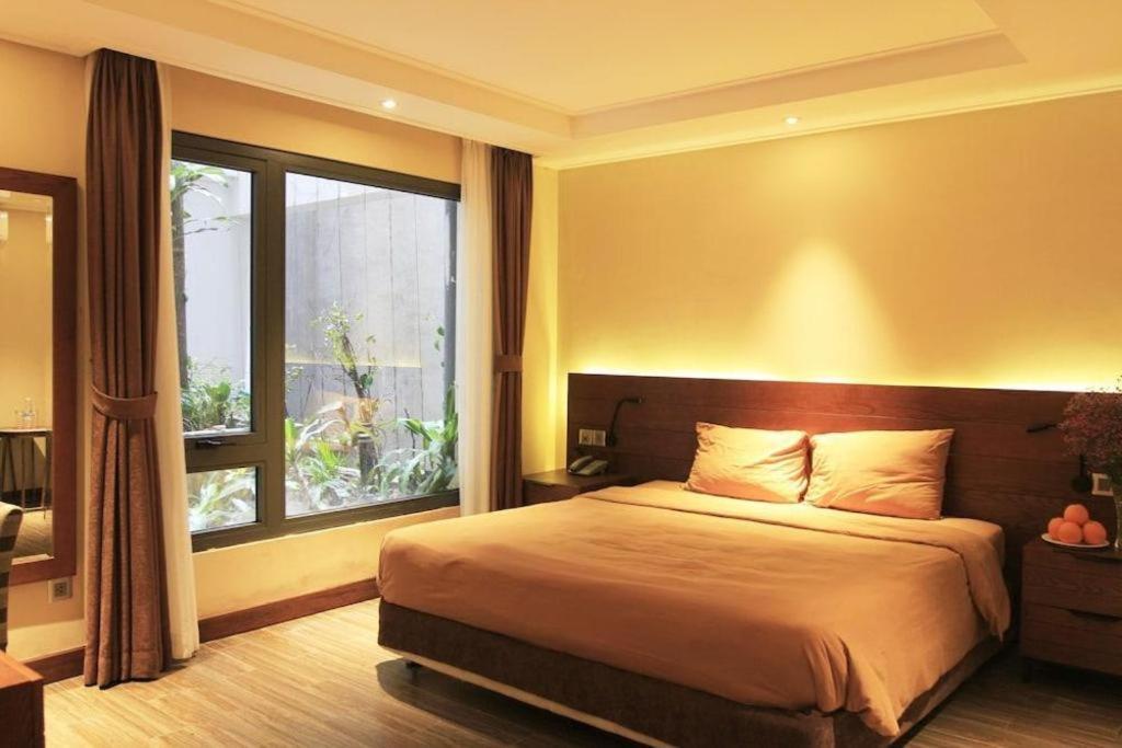 Thang Loi Tam Dao Hotel Bagian luar foto
