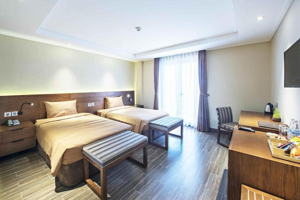 Thang Loi Tam Dao Hotel Bagian luar foto
