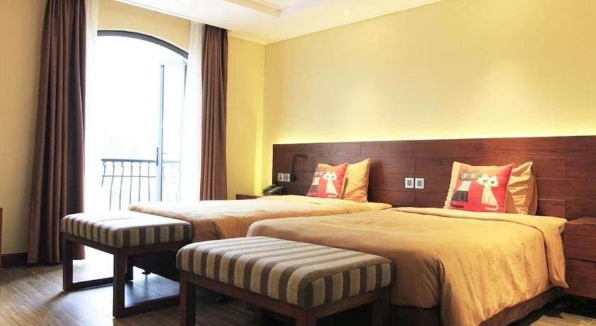 Thang Loi Tam Dao Hotel Bagian luar foto