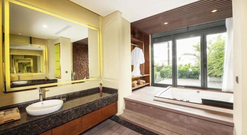 Thang Loi Tam Dao Hotel Bagian luar foto